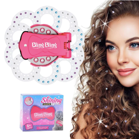 Image of Máquina De Brillos Para El Cabello Shining Bling Bling Hair